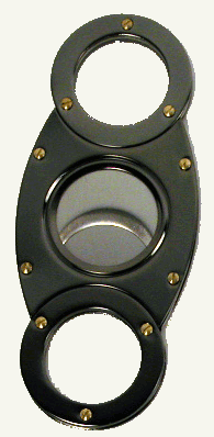 Triangular Gunmetal Cigar Cutter